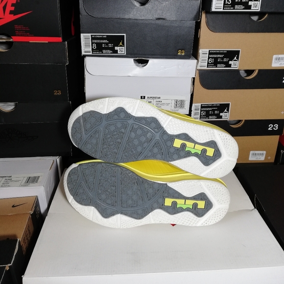 "RARE" NIKE AIR LEBRON JAMES 10 "SONIC" MEN'S SZ7.5➡️WOMEN'S SZ9 BRAND NEW - Picture 9 of 13